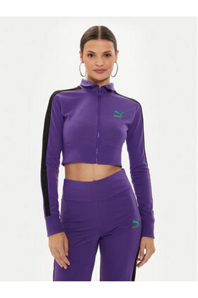 Puma Womens Sweatshirt 536628 Purple