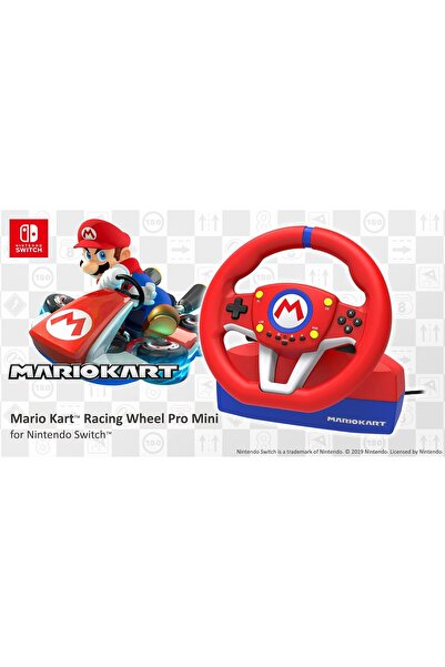 Hori Mario Kart Racing Wheel Pro Mini for Nintendo Switch NSW-204U, Multi, USB