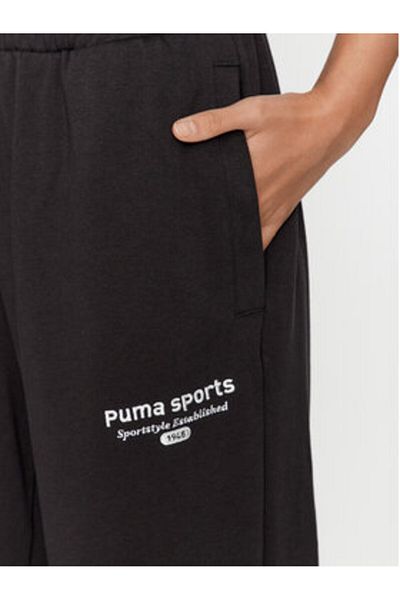 Puma Pantaloni de trening pentru femei 621442 Negri
