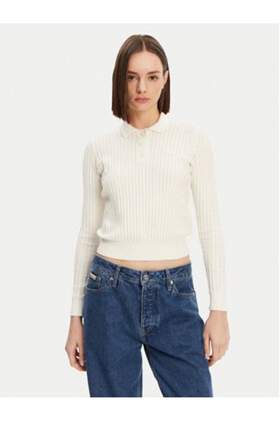 Lacoste Pulover de damă AF9264 Ecru