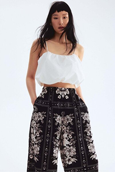 H&M Wide pull-on trousers