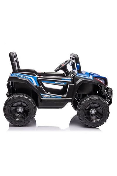 HASEPE Mașină electrică pentru copii, off-road, tracțiune față, muzică, claxon, vârstă 9 luni - 3 ani