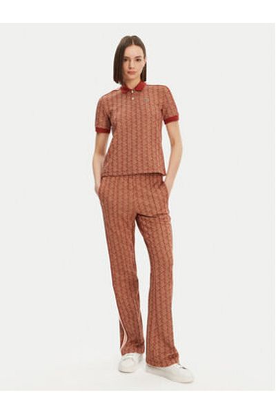 Lacoste Polo pentru femei DF3364 Maro