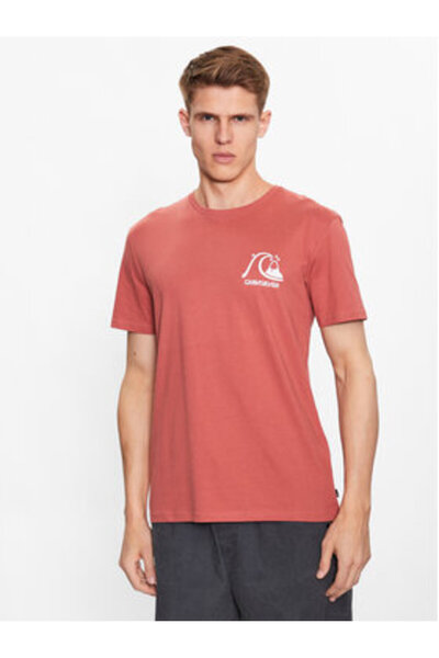 Quiksilver THEORIGINALTEE M TEES Tricou pentru bărbați EQYZT07239-MPD0 Roșu C...