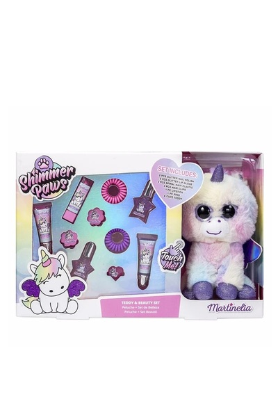 Martinelia Set jucarie, cosmetice si accesorii de par Shimmer Paws Teddy&amp;...