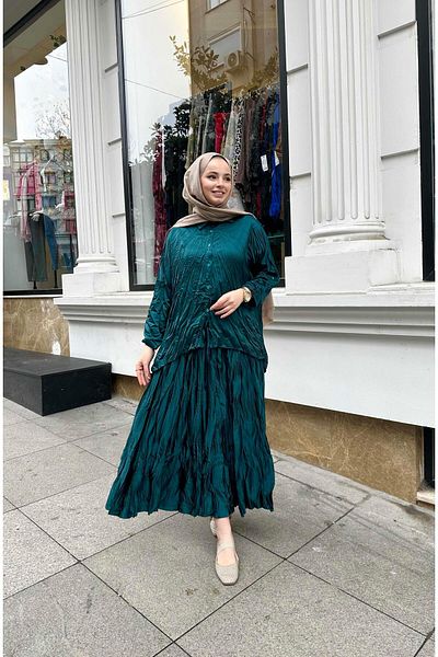 Ranasubaşı Imported Crash Suit Petrol Green