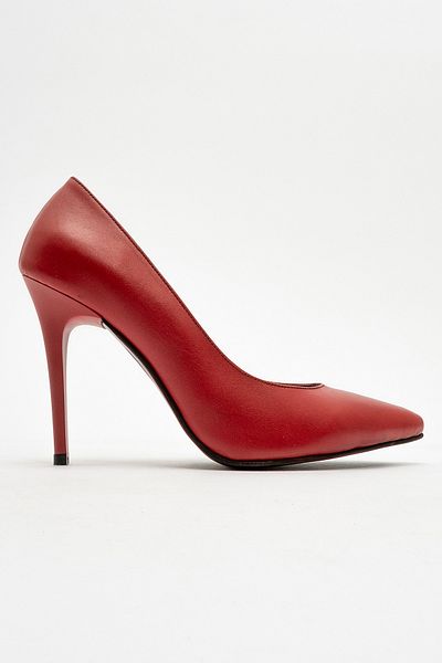 Ataköy Ayakkabı Women's Leather Stiletto Shoes