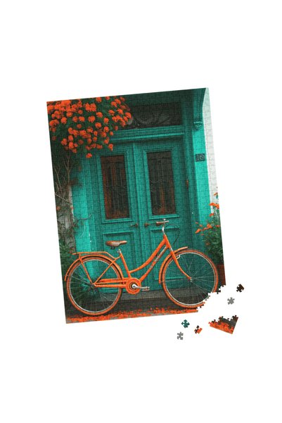 Soi Craft 500 Piece Puzzle Orange Bicycle
