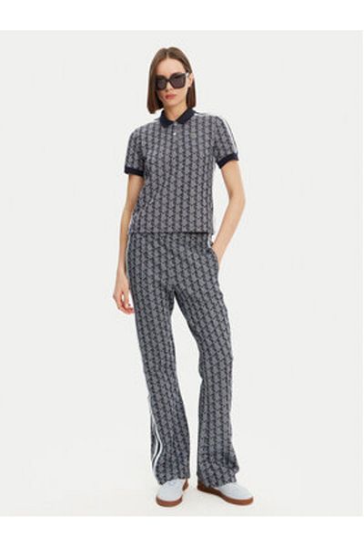Lacoste Polo pentru femei DF3364 bleumarin