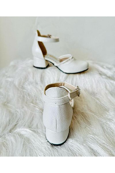 Gala Stone Detailed Children's Heels.