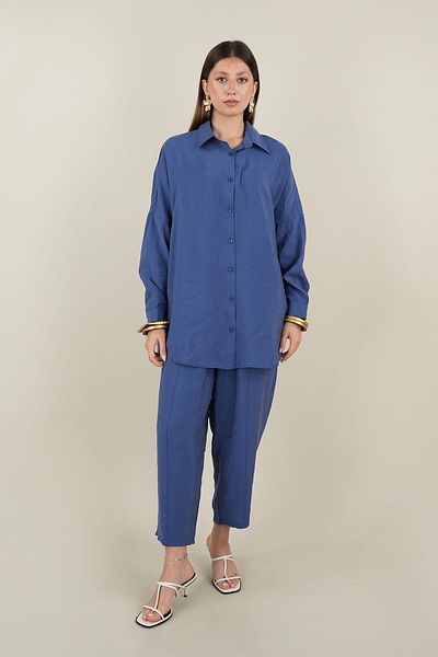 Ranasubaşı Shalwar Suit Indigo