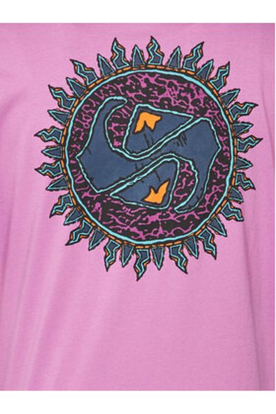 Quiksilver Tricou bărbătesc roz QUIKSILVER-EQYZT07653-PHP0 VIOLET