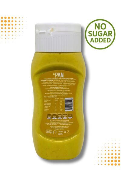 Dr Pan Tatlı Hardal (BAL AROMALI- KALORİSİ %70 AZALTILMIŞ)
