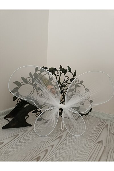 entrend Beyaz Kelebek Kanadı İncisiz