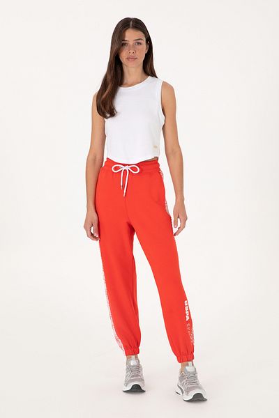U.S. Polo Assn. Women's Red Jogger Sweatpants 50300713-Vr213