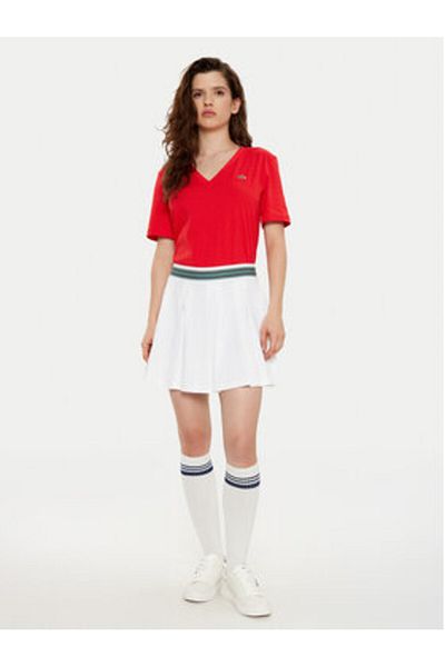 Lacoste Women's T-Shirt TF7300 Red