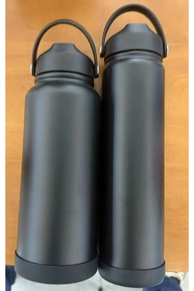Bamboo Bark 750 ML Insulated Water Bottle with Sipper Lid – Double Wall Vacuum Flask for Hot & Cold Water Leak