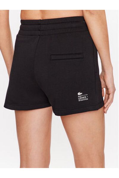 Lacoste Pantaloni scurți sport pentru femei GF5378 Negri
