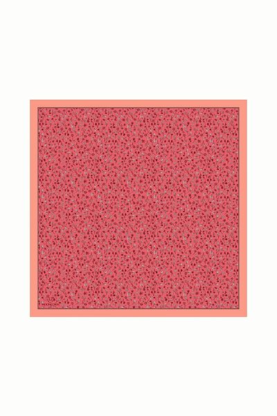 Mooncorn Βαμβακερό κασκόλ Dusty Rose Minor Pattern