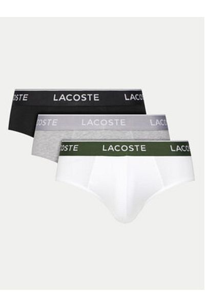 Lacoste Men's Set of 3 pairs of briefs 8H1293 Colorful