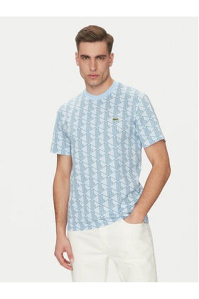 Lacoste Tricou bărbătesc TH2831 Albastru deschis