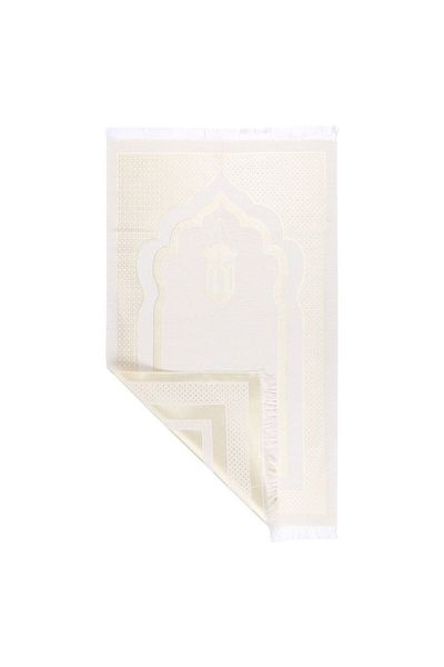 MANASEK Basic Beige Prayer Mat (69 X 113 Cm)