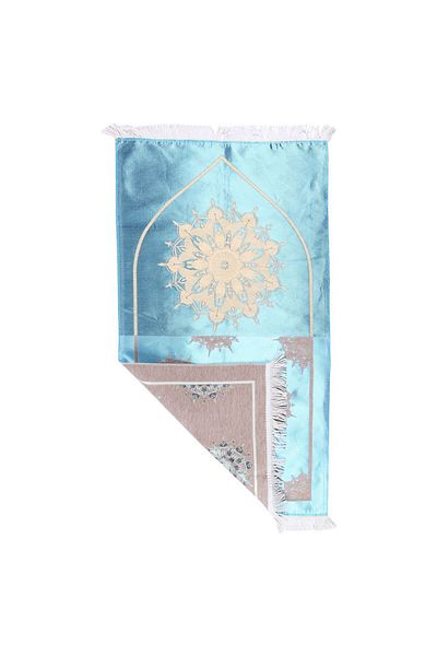 MANASEK Polyester Prayer Mat (68 X 116 Cm)