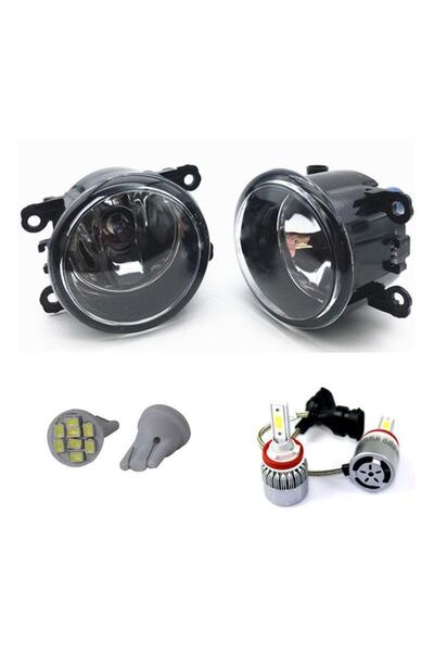 3 Tıkla Ford Courier 2016 Uyumlu Beyaz Led Xenon Sis Farı Seti