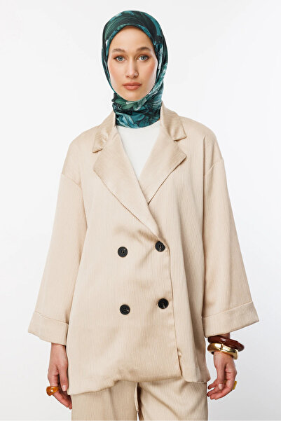 Mooncorn Emerald Floren Pattern Cotton Scarf