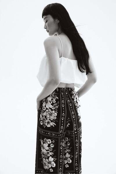 H&M Wide pull-on trousers