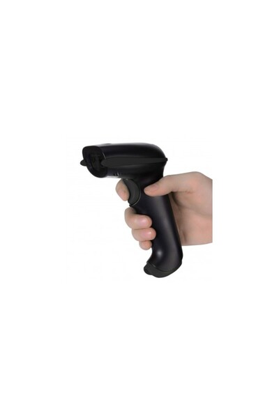Yhdaa Barcode Scanner YHD-5800, 1D, with stand, USB cable 1.5m, automatic and manual scanning