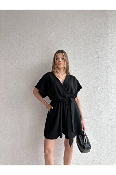 Mooi Butik Temple Jumpsuit 5094 - Black