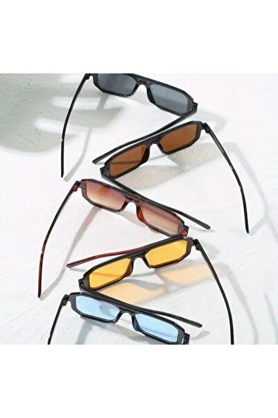 MİNİSSTORE Retro Colored Glass Sunglasses Pinterest Glasses 1Pcs