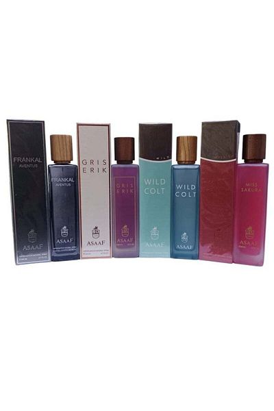 AS GOLD Assaf Perfume Set of 4 Pieces 200ml