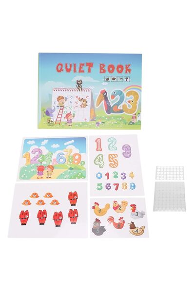 sallma Activity Book with Educational Activities - Learn the Numbers