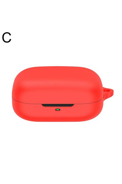 Choice Red Silicone Earphone Protective Cover For Moto Buds+ Waterproof, Scratch-resistant, Drop-proof, Dus