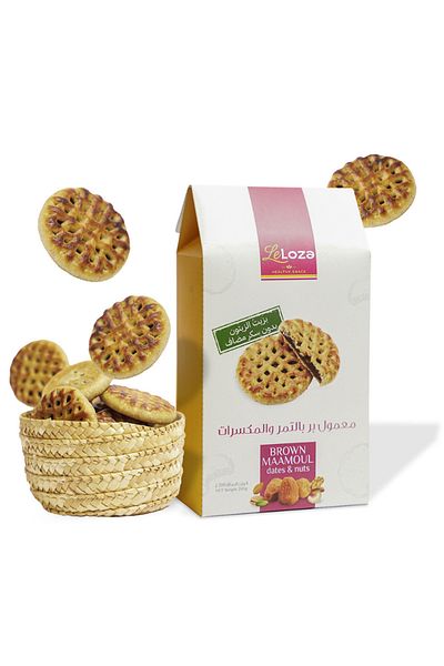 Le Loza Maamoul with dates and nuts