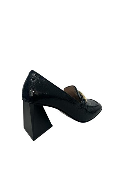 KEMAL TANCA 874 F-005 KADIN HAKİKİ DERİ TOPUKLU AYAKKABI