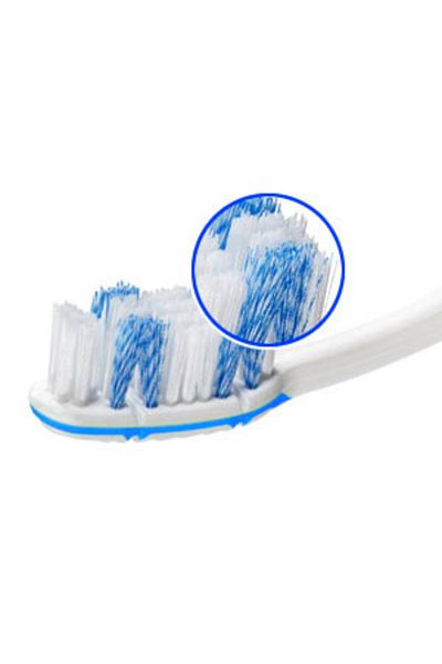 Trisa Flexible White Duo Medium Manual Toothbrush Set 682195 Multicolor