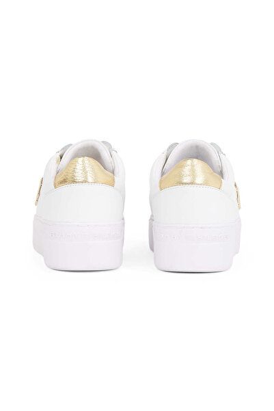 Tommy Hilfiger PLATFORM COURT SNEAKER METALLICS Kadın Sneaker FW0FW08648YBS