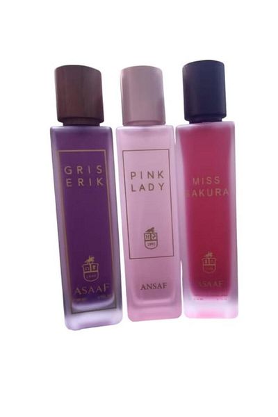 AS 98 Assaf Women's Perfume Set, 3 Pieces, 200ml