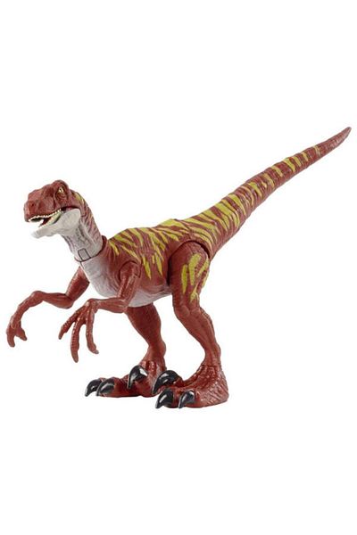 mattel Dinosaur figurine Jurassic World, Savage Strike - Velociraptor Red