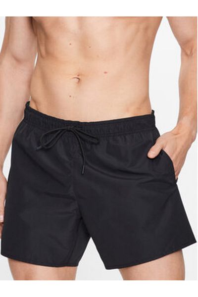 Lacoste Pantaloni scurți de baie Lacoste pentru bărbați MH6270 Negri