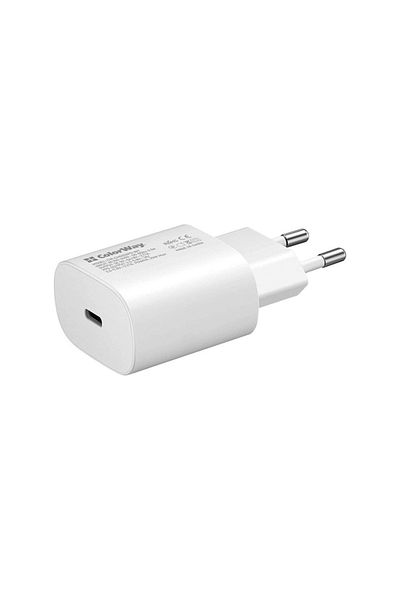 ColorWay Charger, Type-C PD3.0 PPS, Huawei FCP, Samsung AFC, Apple Fast Charge, 25W, 3A, CHS033PD, White