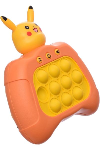 OEM Pop-It Console interactive game, anti-stress, with sounds and lights, Orange