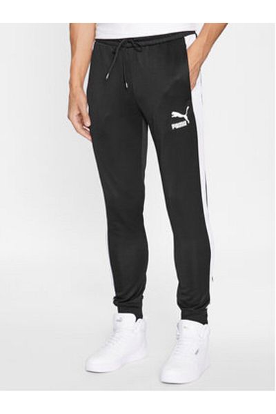 Puma Pantaloni de trening pentru bărbați puma 530098 negri