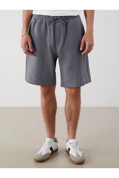 LC Waikiki Xside Gray Standard Mold Men's Shorts