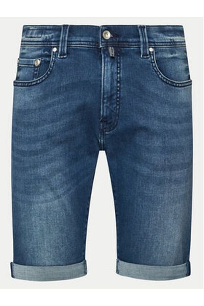 Pierre Cardin Pantaloni scurți din denim pentru bărbați 34520 8128 Bleumarin