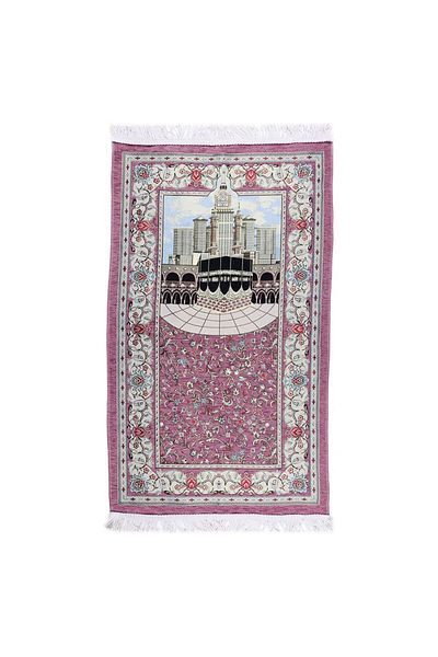 MANASEK Atypical Polyester Prayer Mat (68 X 115 Cm)