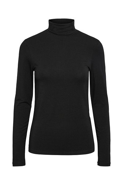 PIECES Women's Turtleneck 17108494 Black